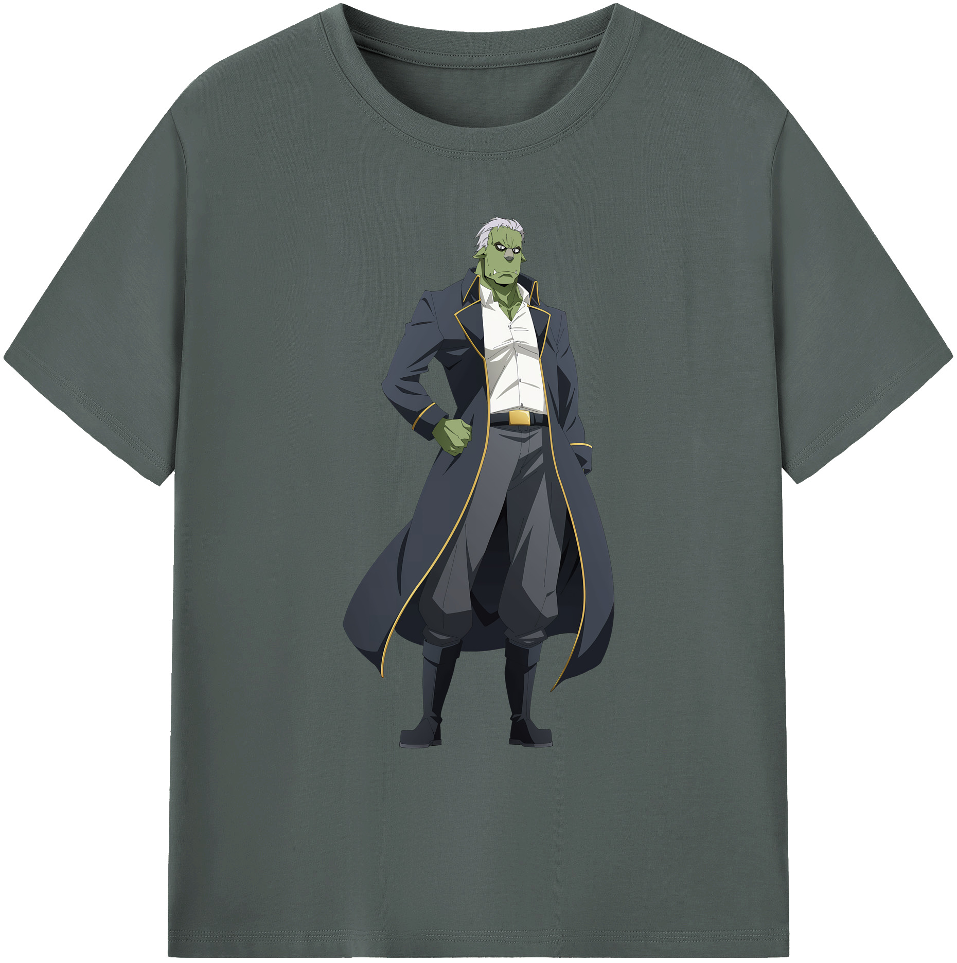 （画像用） 転スラ Regarding Reincarnated to Slime 綿100％ メンズ半袖Tシャツ｜肌触りやわらか＆通気性